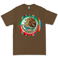 Cacao Mexico Coat of Arms Premium Tee - texasbilliewilder