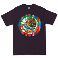 Plum Mexico Coat of Arms Premium Tee - texasbilliewilder
