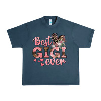 Midnight Navy Best gigi ever Mother's Day Urban Heavy Tee - CowGirlArtShop