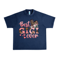 Navy Best gigi ever Mother's Day Urban Heavy Tee - CowGirlArtShop