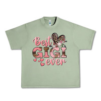 Oil Green Best gigi ever Mother's Day Urban Heavy Tee - CowGirlArtShop