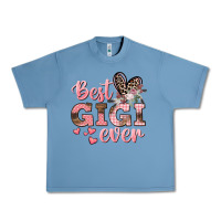 Pebble Blue Best gigi ever Mother's Day Urban Heavy Tee - CowGirlArtShop