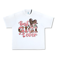 White Best gigi ever Mother's Day Urban Heavy Tee - CowGirlArtShop
