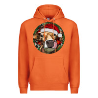 Carrot Hereford Cow Christmas Premium Hoodie - RanaPortraitStore
