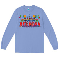 Colony Blue Too busy being hermosa Long Sleeve Tee - FaDigitalArtStudio