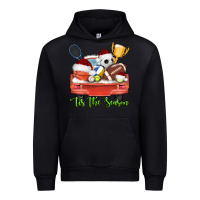Black tis the season sports truck christmas Urban Hoodie - AdoDesignShop