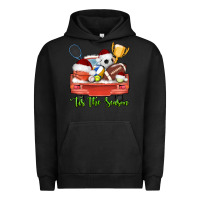 Pigment Black tis the season sports truck christmas Urban Hoodie - AdoDesignShop