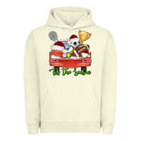 Pigment Pistachio tis the season sports truck christmas Urban Hoodie - AdoDesignShop