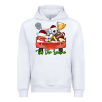 White tis the season sports truck christmas Urban Hoodie - AdoDesignShop