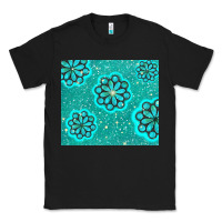 Black glitter turquoise Classic Tee - TumblerDesignByShophia
