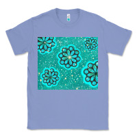 Colony Blue glitter turquoise Classic Tee - TumblerDesignByShophia