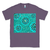 Lavender glitter turquoise Classic Tee - TumblerDesignByShophia