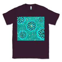 Plum glitter turquoise Classic Tee - TumblerDesignByShophia