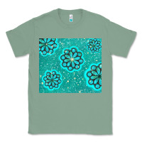 Sage glitter turquoise Classic Tee - TumblerDesignByShophia