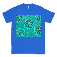True Royal glitter turquoise Classic Tee - TumblerDesignByShophia