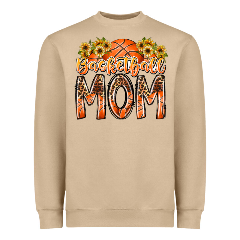 Basketball Mom Heavyweight Sweatshirt by RacoonDesign | Teevron