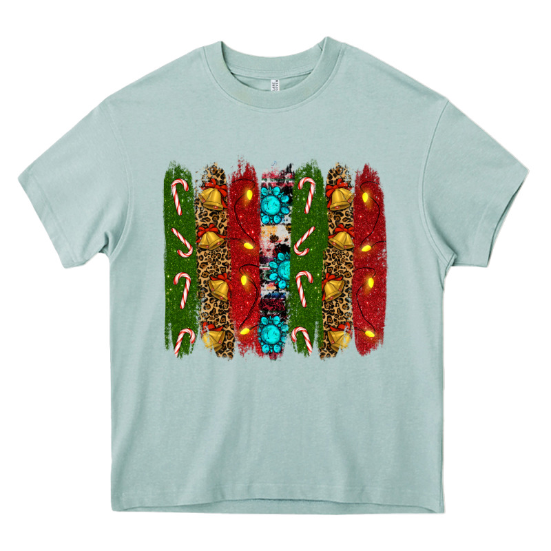 Christmas Brushstrokes Heavy Core Tee by RanaPortraitStore | Teevron