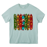 Arona christmas brushstrokes Heavy Core Tee - RanaPortraitStore