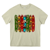 Mossy christmas brushstrokes Heavy Core Tee - RanaPortraitStore