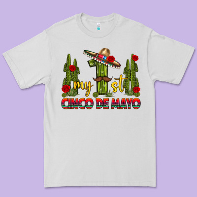 My 1st Cinco De Mayo Premium Tee Designed By Texasbilliewilder