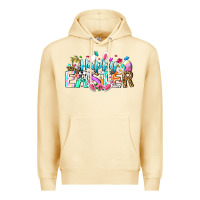 Pina Colada Happy Easter Bunny Premium Hoodie - CowhideDigitalArt