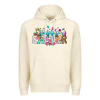 Sandshell Happy Easter Bunny Premium Hoodie - CowhideDigitalArt