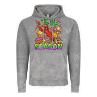 Cloud Rock tis the season mardi gras olivia Vintage Hoodie - OliviaCreatesArt