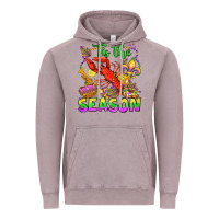 Vintage Zinc tis the season mardi gras olivia Vintage Hoodie - OliviaCreatesArt