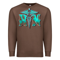 Chestnut registered medical symbol nurse Premium Sweatshirt - BarkalooDesign