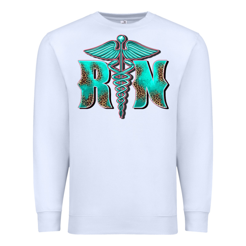 Registered Medical Symbol Nurse Premium Sweatshirt by BarkalooDesign | Teevron