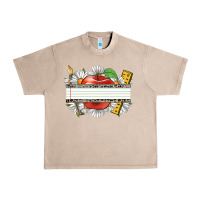 French Oak floral teacher custom name Urban Heavy Tee - CowGirlArtShop