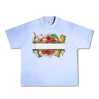 Grape Ice floral teacher custom name Urban Heavy Tee - CowGirlArtShop