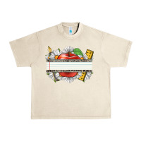 Sandshell floral teacher custom name Urban Heavy Tee - CowGirlArtShop