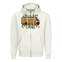 Oatmeal Heather this is how i roll school bus camouflage Zipper Hoodie - Artiststas