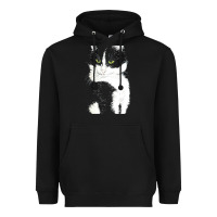 Black tuxedo cat t  shirt tuxedo cat t  shirt Heavyweight Hoodie - longCreatives