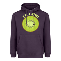 Plum I_m A Kiwi Halloween Costumes Gifts Men Women Kids Heavyweight Hoodie - longCreatives