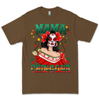 Cacao Mama Chingona Skull Premium Tee - texasbilliewilder