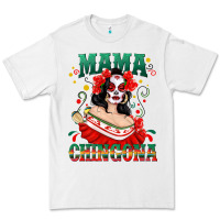 Mama Chingona Skull Premium Tee | Teevron