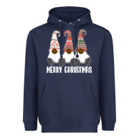 Navy african american gnome halloween thanksgiving christmas Heavyweight Hoodie - longCreatives