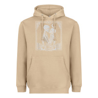 Mushroom The Lovers Tarot Card Skeleton Valentines Halloween Occult Heavyweight Hoodie - longCreatives