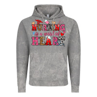 Cloud Rock nursing is a work of heart Vintage Hoodie - OliviaCreatesArt