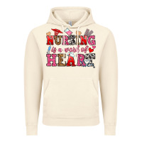 Vintage Artic nursing is a work of heart Vintage Hoodie - OliviaCreatesArt