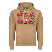 Vintage Camel nursing is a work of heart Vintage Hoodie - OliviaCreatesArt