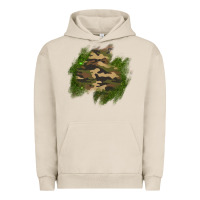 Pigment French Oak camouflage glitter patch Urban Hoodie - AdoDesignShop