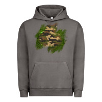 Pigment Tornado camouflage glitter patch Urban Hoodie - AdoDesignShop