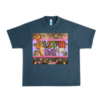 Midnight Navy Easter day farm animals tumbler Urban Heavy Tee - HowdyJamesFarm