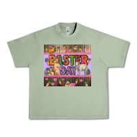 Oil Green Easter day farm animals tumbler Urban Heavy Tee - HowdyJamesFarm