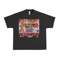 Pigment Black Easter day farm animals tumbler Urban Heavy Tee - HowdyJamesFarm