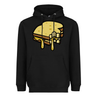 Black foodie t  shirt grilled cheese sandwich t  shirt Heavyweight Hoodie - longCreatives