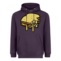 Plum foodie t  shirt grilled cheese sandwich t  shirt Heavyweight Hoodie - longCreatives